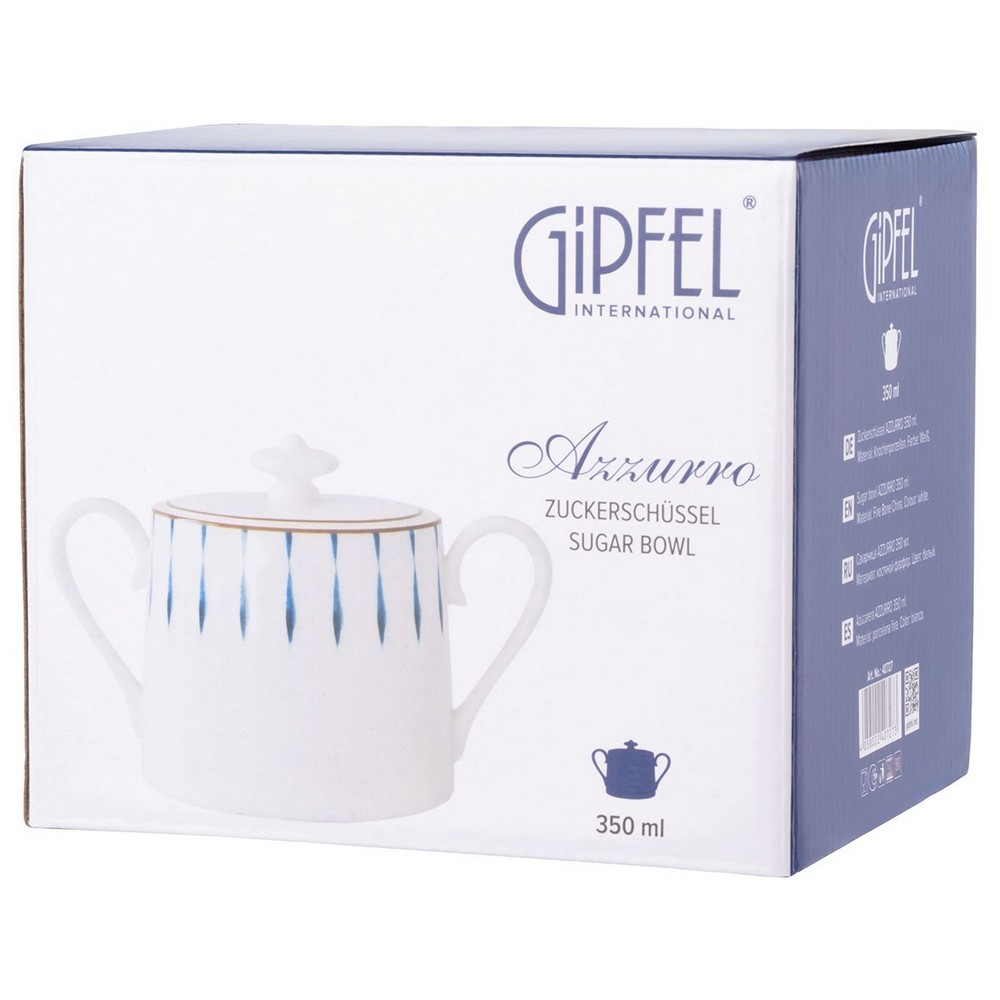 Сахарница Gipfel Azzurro 350 мл 40727